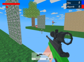 Block 3D Sniper Battle