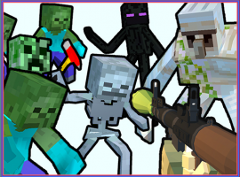 Minecraft Shooter - Save Your World