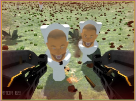 Shooting Survival Skibidi Toilet