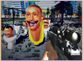 Sniper Survival Skibidi Toilet