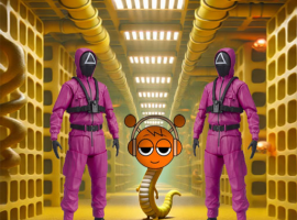 Squid Game Sprunki Escaped Backrooms