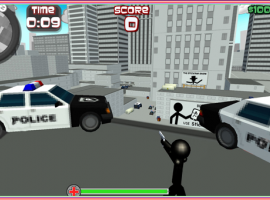 Stickman City Shooting 3D