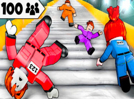 Obby: Slippery Stairs