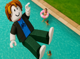 Robby: Jump Into The Pool