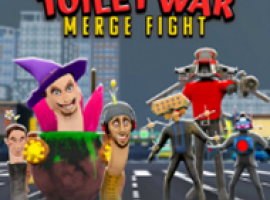 Toilet War: Merge Skibidi