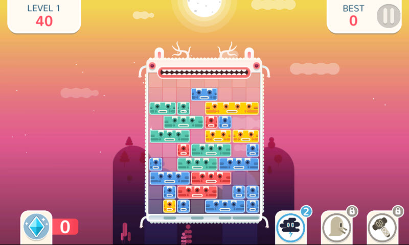 blocky rush screenshot