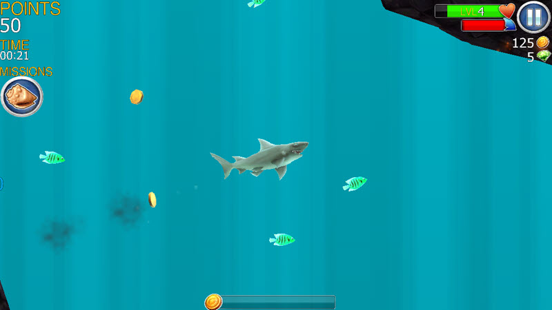 crazy shark screenshot