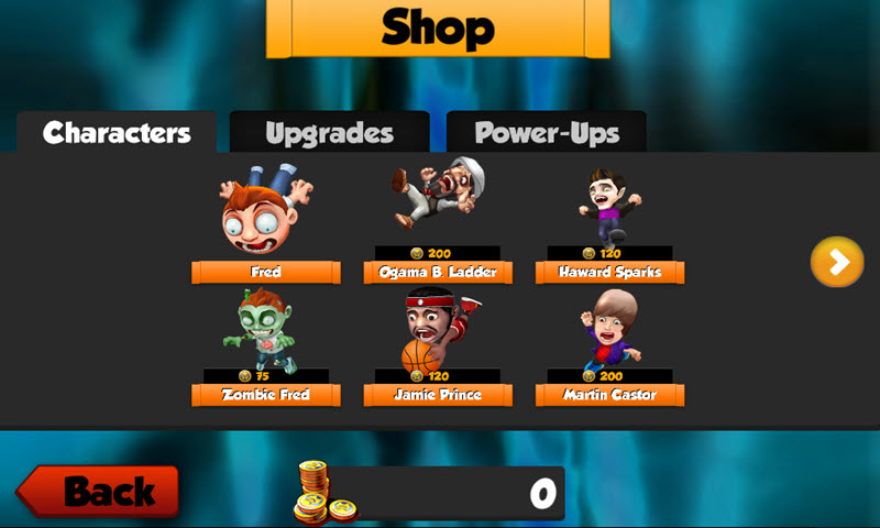 super falling fred screenshot